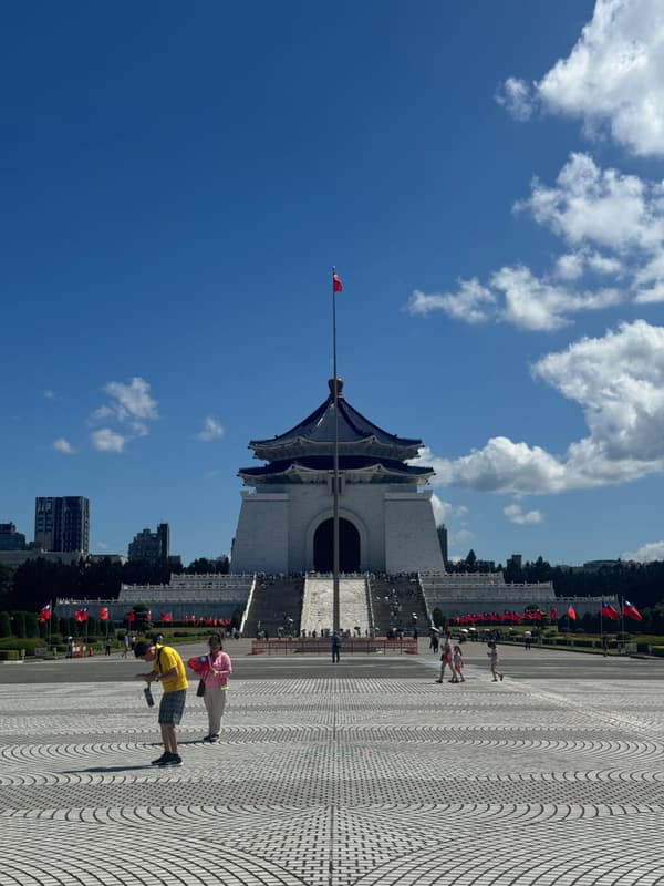 Photo from Chiang Kai-shek Memorial Hall, Taipei